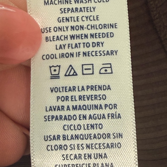 Splendid Chocolate Ribbed Knit Top - Picture 5 of 5